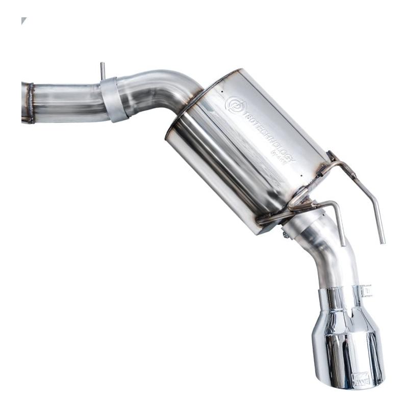 AWE Tuning 22+ Honda Civic Si/Acura Integra Touring Edition Catback Exhaust - Dual Chrome Silver Tip - The Coin Has A Say
