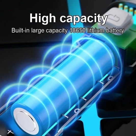 100000LM Super Bright Flashlight Type-C Rechargeable LED Torch Long Range Tactical Lamp for Outdoor Waterproof Camping Lantern - The Coin Has A Say