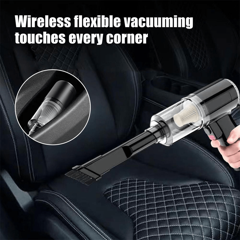 120W Cordless Handheld Vacuum Cleaner Small Mini Portable Car Auto - The Coin Has A Say