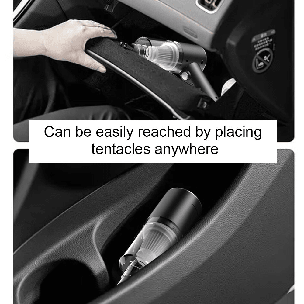 120W Cordless Handheld Vacuum Cleaner Small Mini Portable Car Auto - The Coin Has A Say