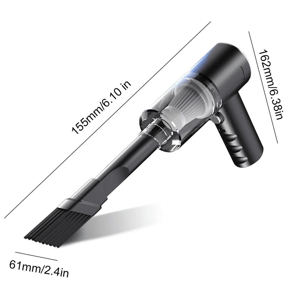 120W Cordless Handheld Vacuum Cleaner Small Mini Portable Car Auto - The Coin Has A Say