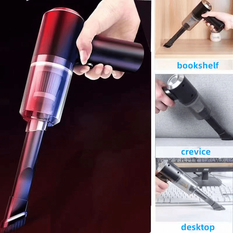 120W Cordless Handheld Vacuum Cleaner Small Mini Portable Car Auto - The Coin Has A Say