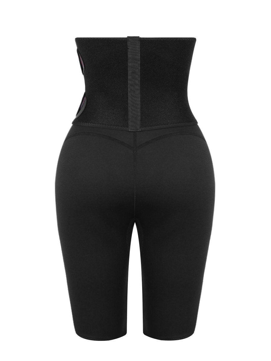 2 in 1 Waist Trainer and Hot Neoprene Sauna Sweat Pant Slimming Body - The Coin Has A Say
