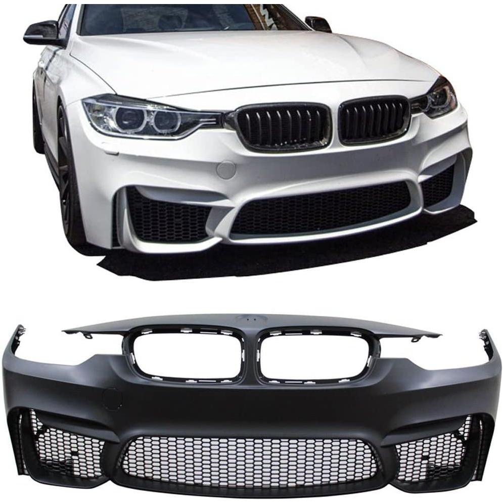 2012-2018 BMW F30 3 Series - M3 Style Front Bumper Conversion PP - The Coin Has A Say
