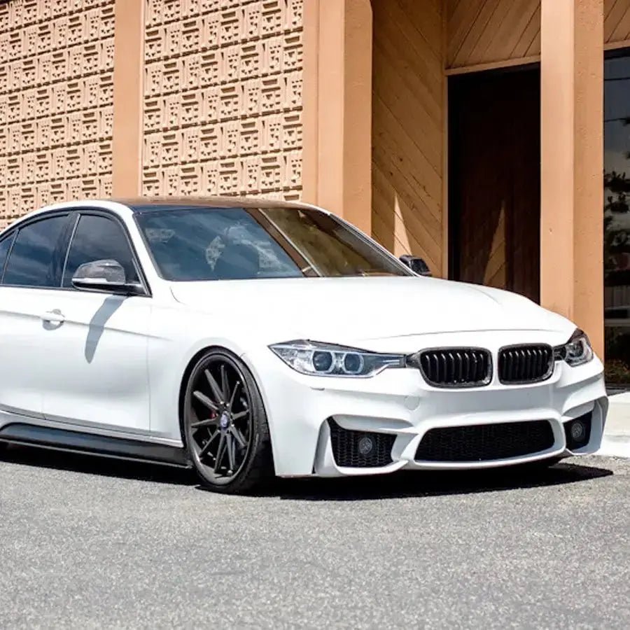 2012-2018 BMW F30 3 Series - M3 Style Front Bumper Conversion PP - The Coin Has A Say