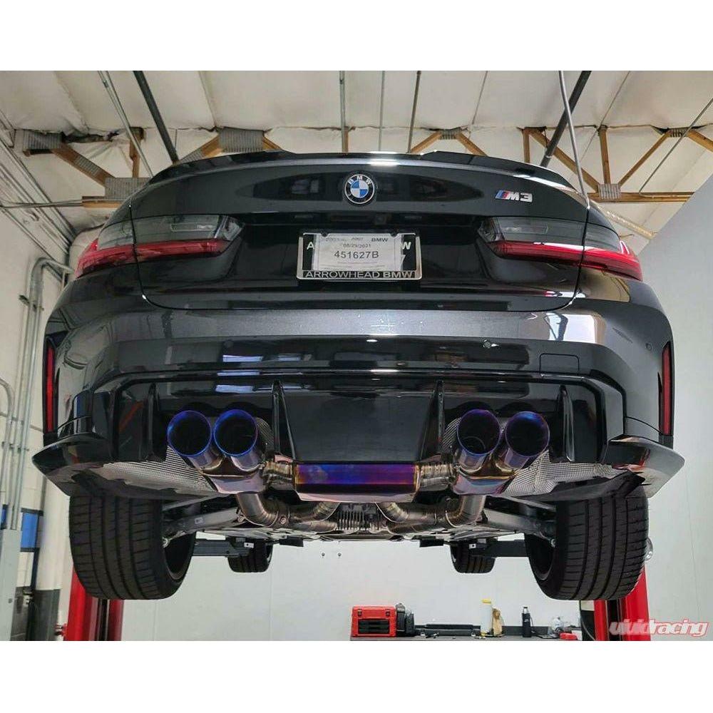 2020+ VR Performance BMW M3 | M4 G8x Titanium Valvetronic Catback Exhaust With 102mm Tips - The Coin Has A Say