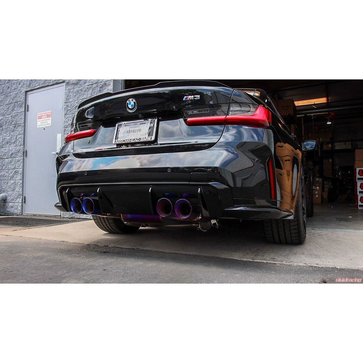2020+ VR Performance BMW M3 | M4 G8x Titanium Valvetronic Catback Exhaust With 102mm Tips - The Coin Has A Say