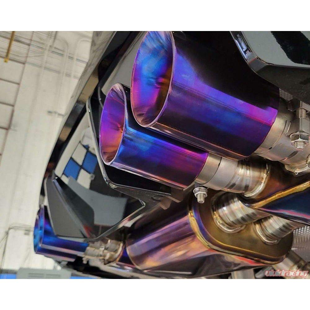 2020+ VR Performance BMW M3 | M4 G8x Titanium Valvetronic Catback Exhaust With 102mm Tips - The Coin Has A Say