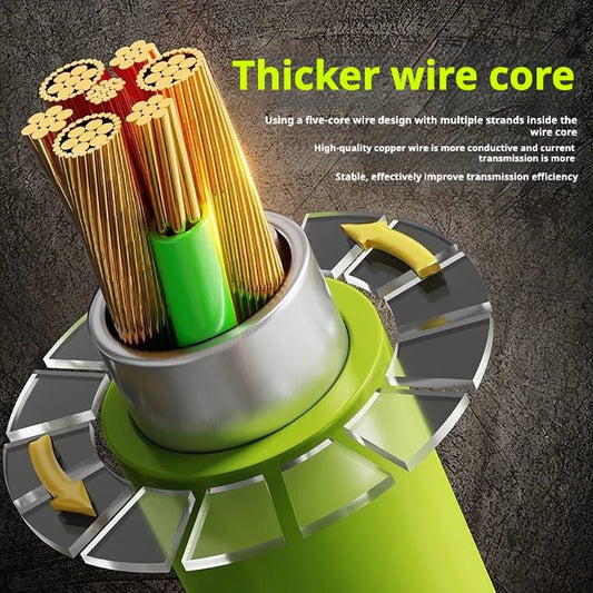 240W USB Type C Cable PD Fast Charging Phone Charger Data Cord For iPhone Samsung Xiaomi Huawei USB C to USB C Quick Charge Wire - The Coin Has A Say