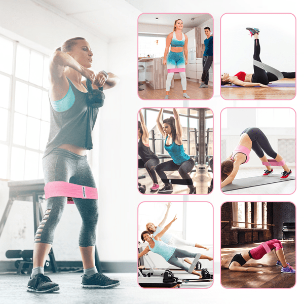 3 Pack Set Resistance Exercise Fitness Bands - The Coin Has A Say