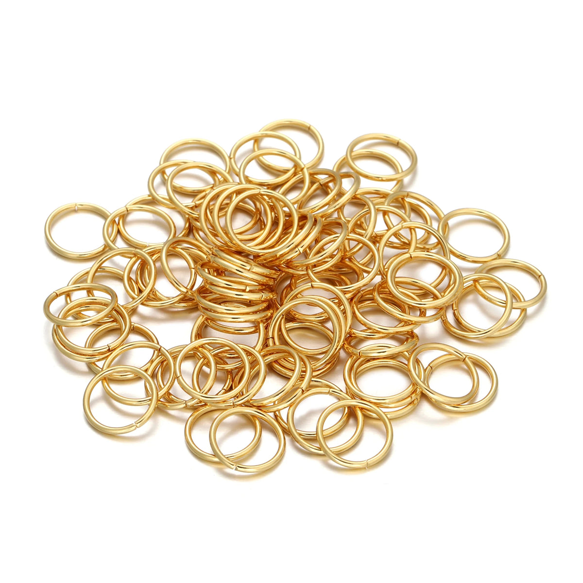 30-200Pcs 3-25mm Stainless Steel Split Ring Open Single Loops Jump Rings Connectors for DIY Jewelry Making Findings Accessories - The Coin Has A Say