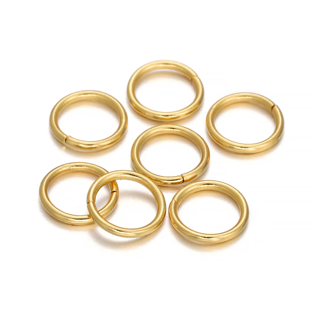 30-200Pcs 3-25mm Stainless Steel Split Ring Open Single Loops Jump Rings Connectors for DIY Jewelry Making Findings Accessories - The Coin Has A Say