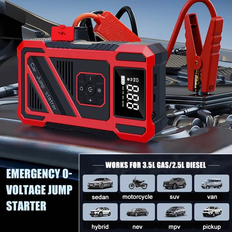 3000A 21V Car Jump Starter & 150PSI Tire Inflator 2-in-1 Portable Compressor - The Coin Has A Say
