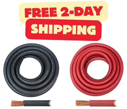 4 Gauge Pure Copper Ultra Flexible Welding & Battery Cable - The Coin Has A Say