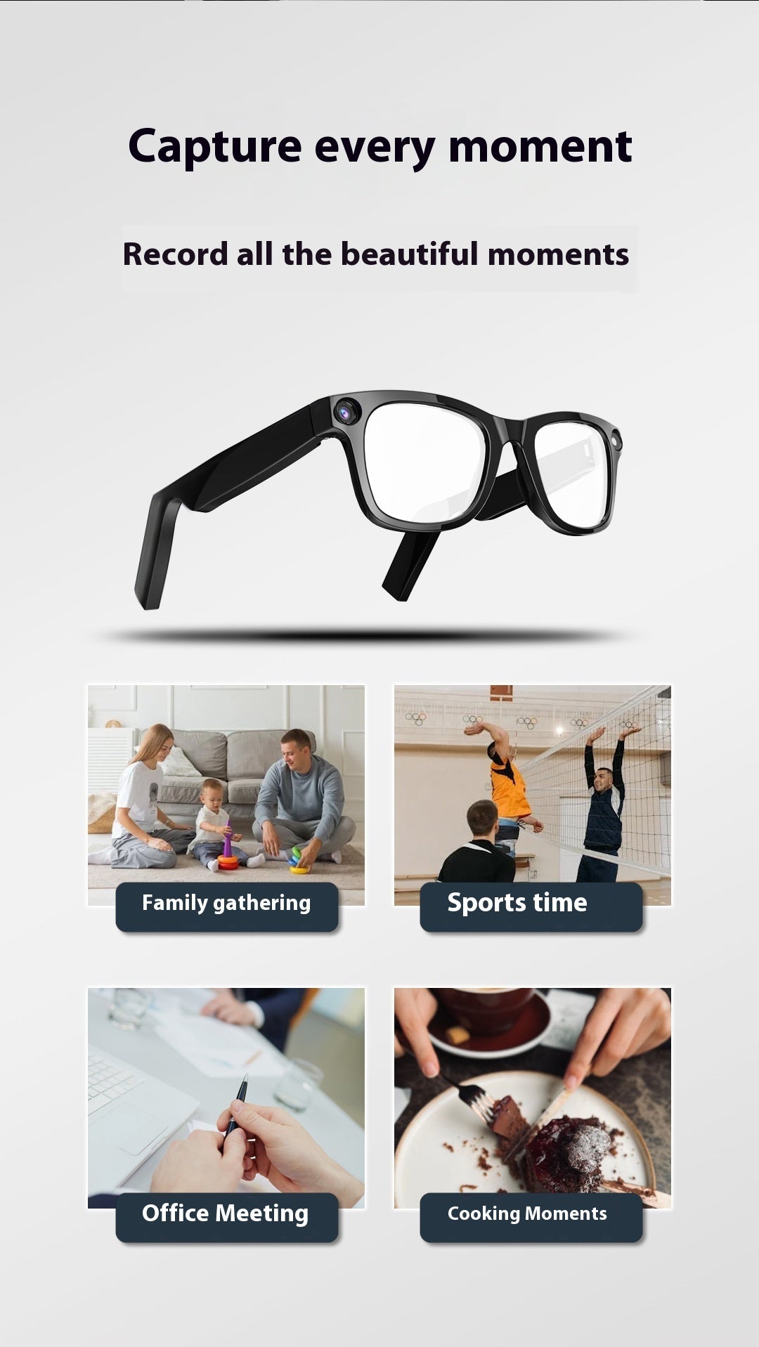 AI Camera Smart Glasses - The Coin Has A Say