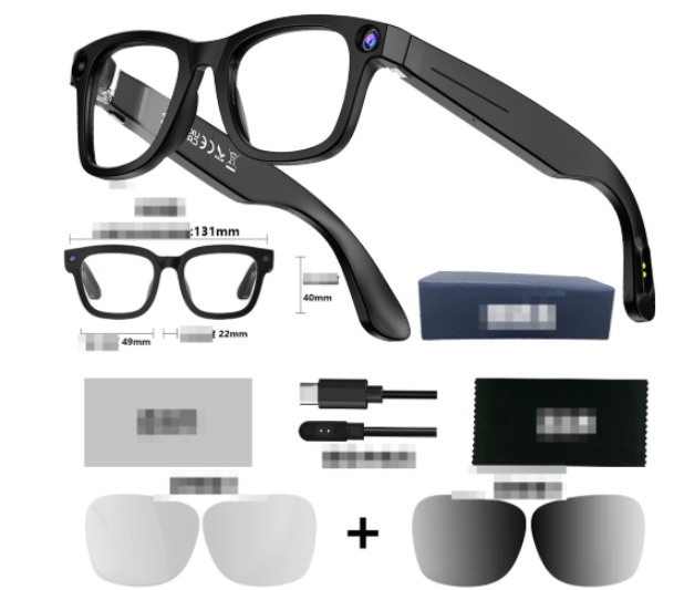 AI Camera Smart Glasses - The Coin Has A Say