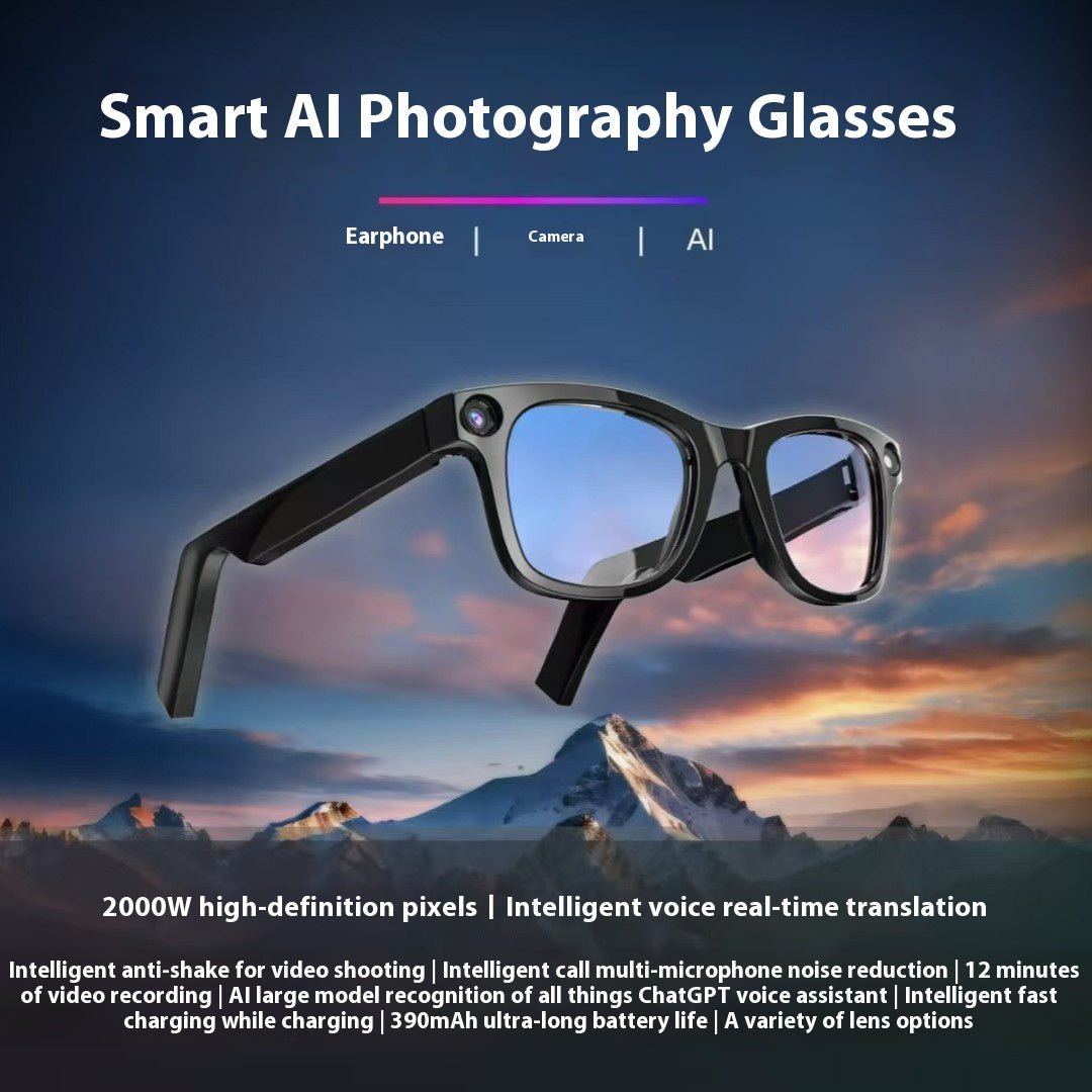 AI Camera Smart Glasses - The Coin Has A Say