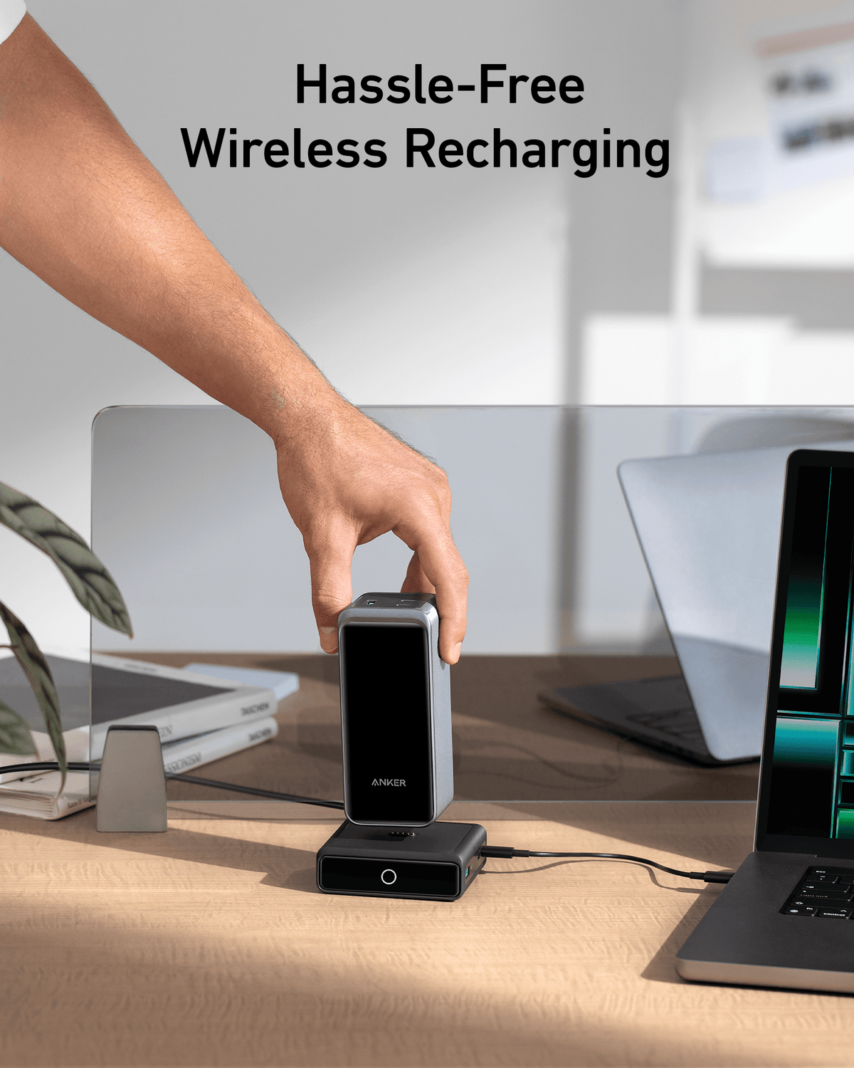 Anker 100W Charging Base for Anker Prime Power Bank - The Coin Has A Say