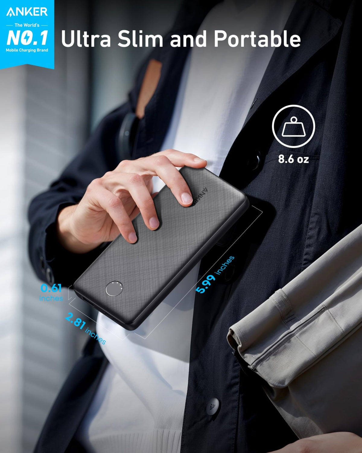Anker <b>313</b> Power Bank (PowerCore 10K) - The Coin Has A Say