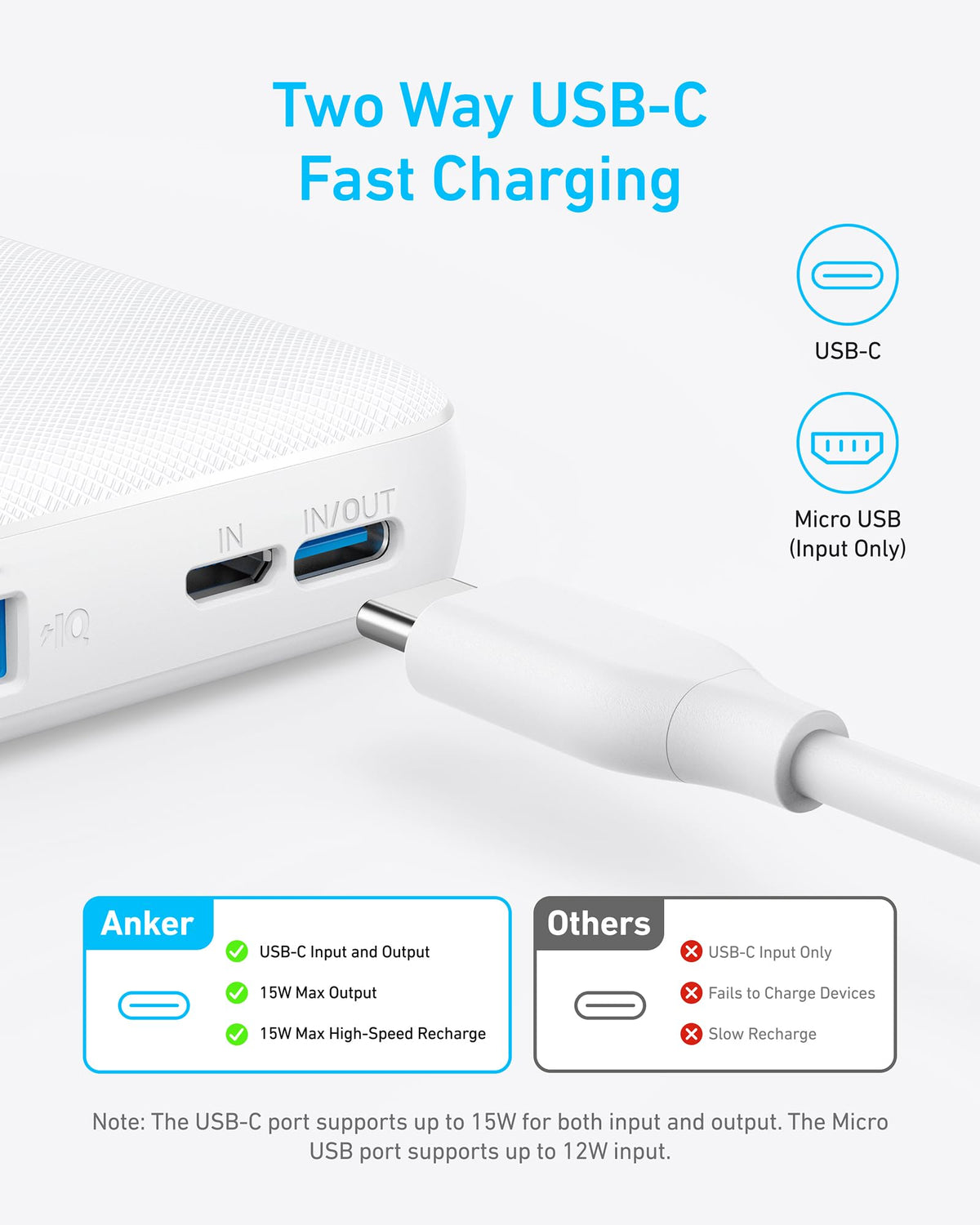 Anker <b>313</b> Power Bank (PowerCore 10K) - The Coin Has A Say