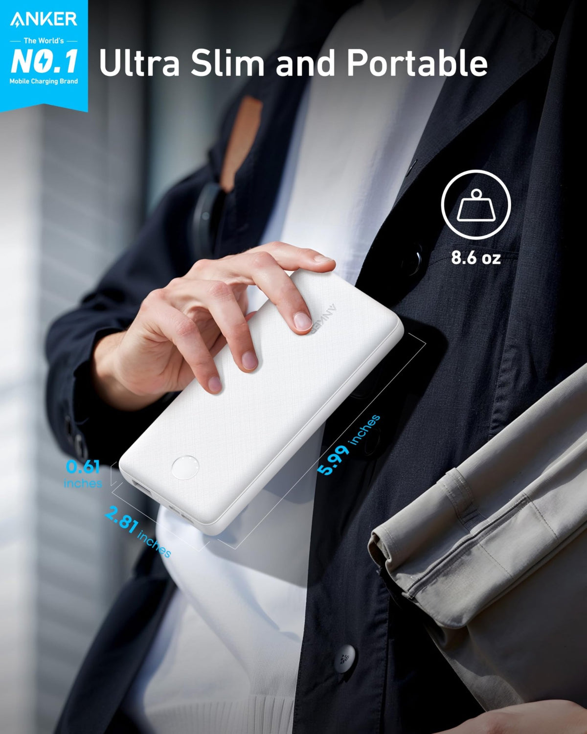 Anker <b>313</b> Power Bank (PowerCore 10K) - The Coin Has A Say