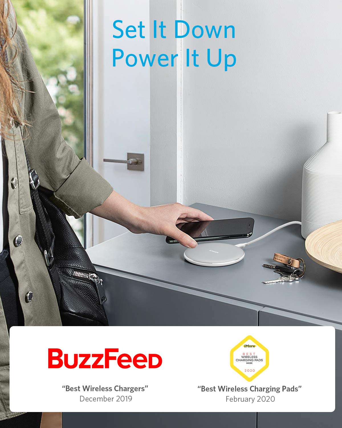 Anker <b>313</b> Wireless Charger (Pad) - The Coin Has A Say