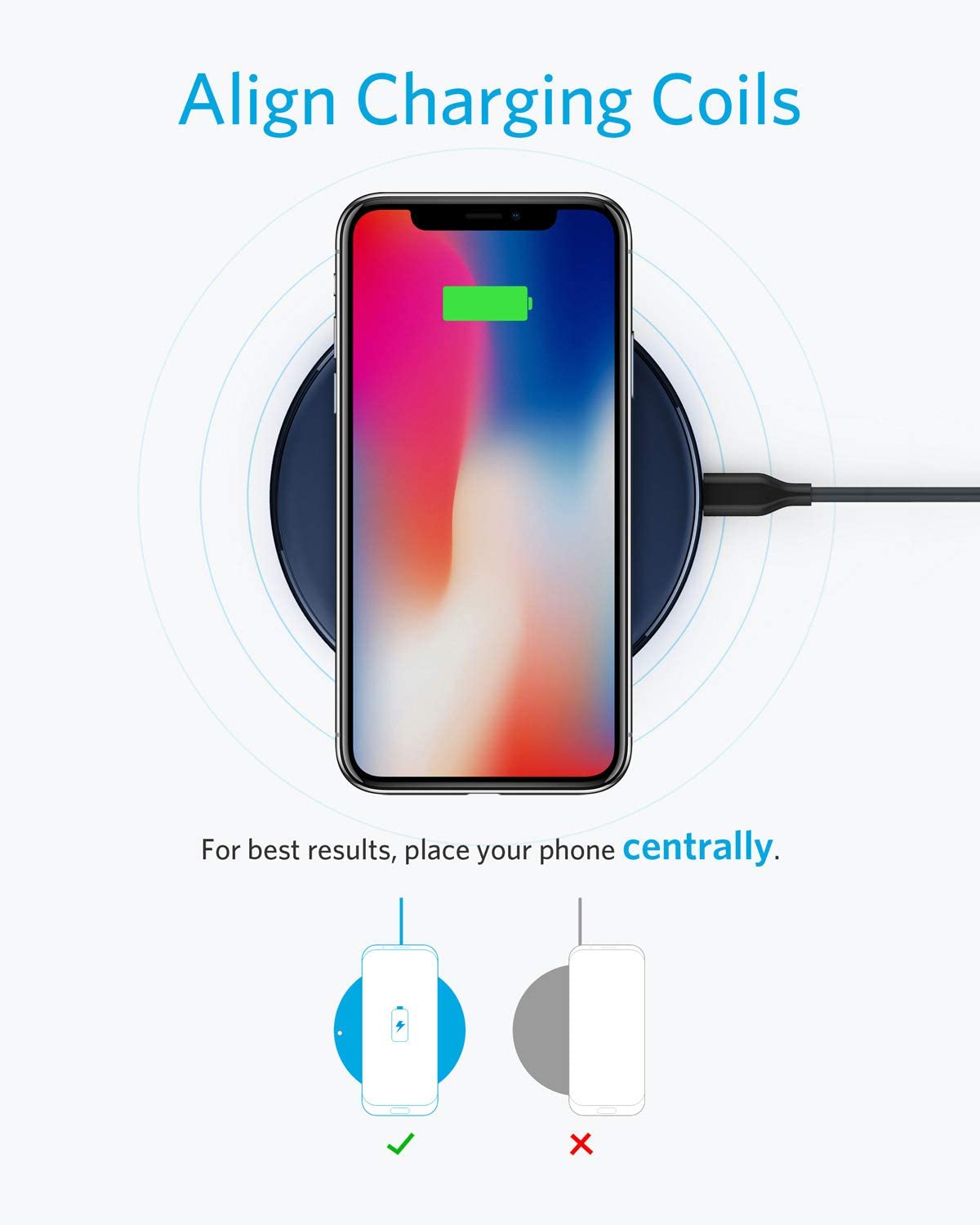 Anker <b>313</b> Wireless Charger (Pad) - The Coin Has A Say