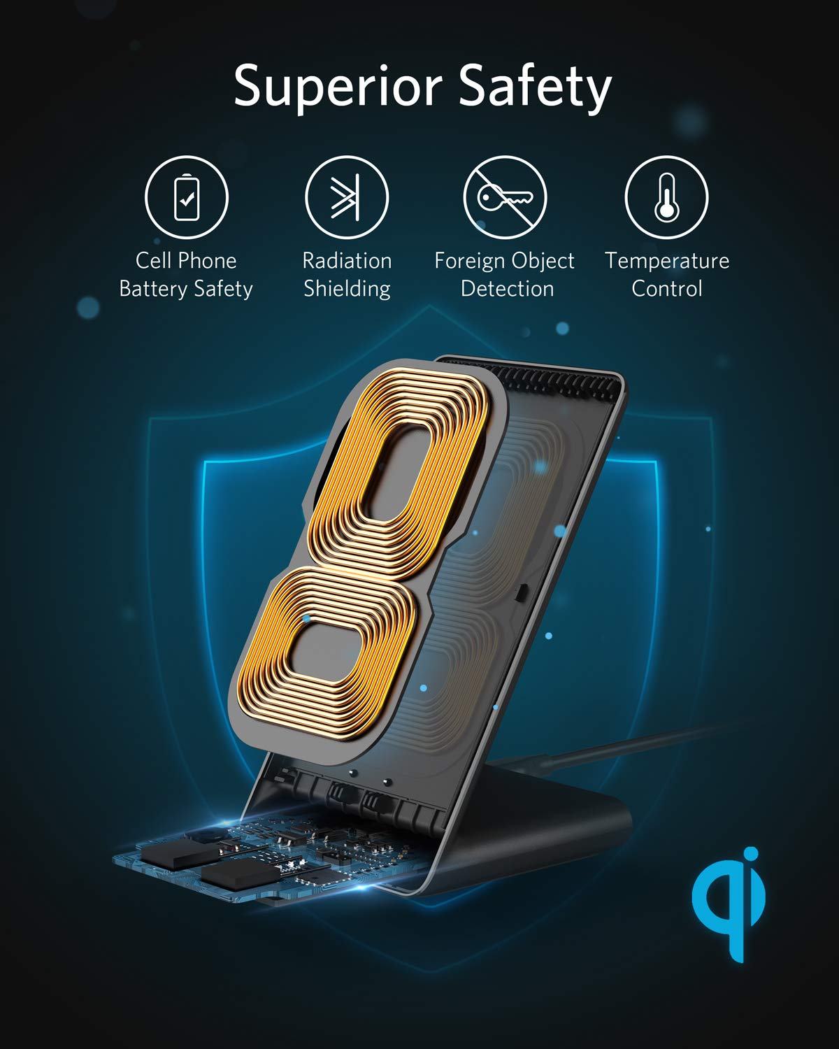Anker <b>313</b> Wireless Charger (Stand) - The Coin Has A Say