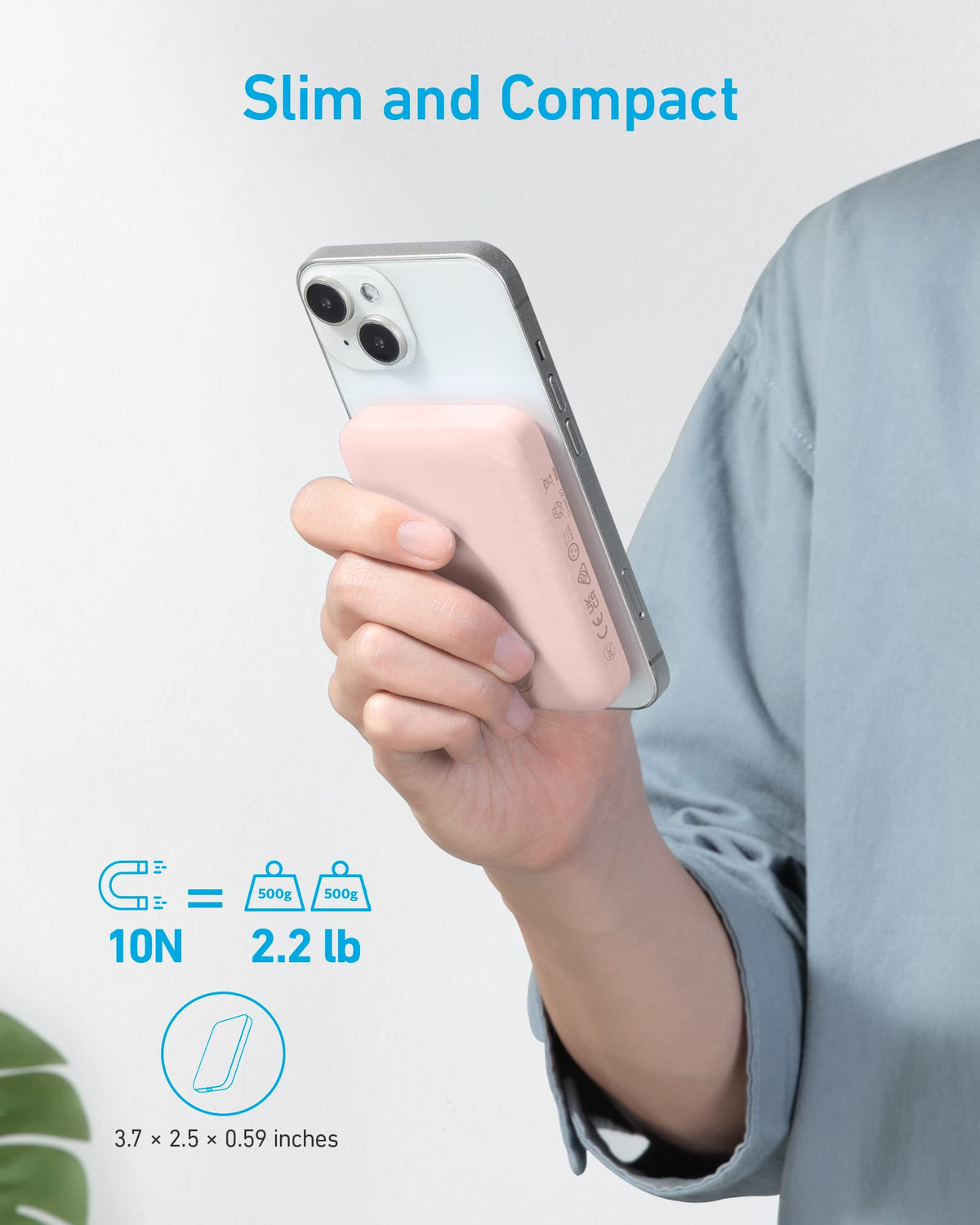 Anker <b>321</b> MagGo Battery (PowerCore Magnetic 5K) - The Coin Has A Say