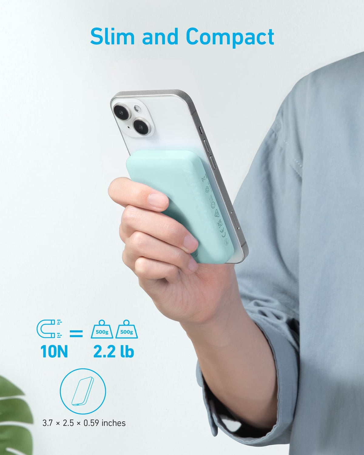 Anker <b>321</b> MagGo Battery (PowerCore Magnetic 5K) - The Coin Has A Say