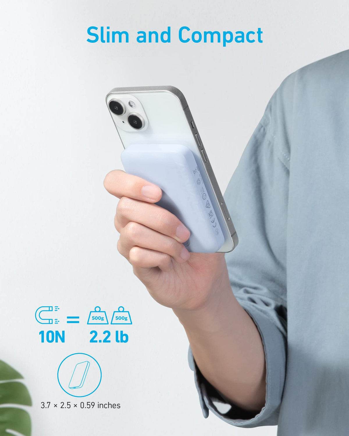 Anker <b>321</b> MagGo Battery (PowerCore Magnetic 5K) - The Coin Has A Say