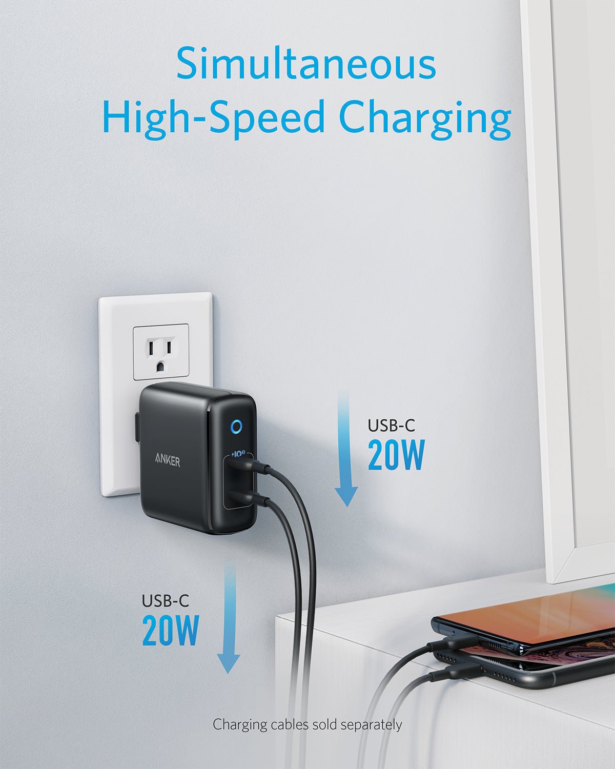 Anker <b>324</b> Charger (40W) - The Coin Has A Say