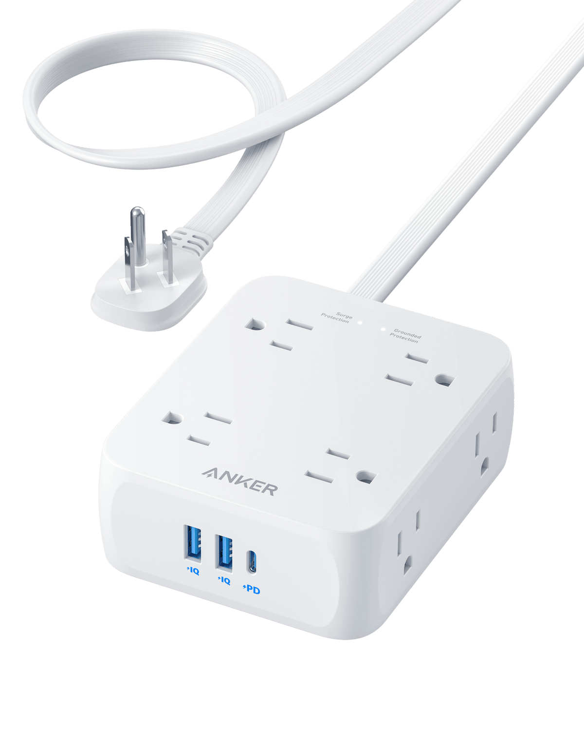 Anker <b>341</b> USB Power Strip - The Coin Has A Say