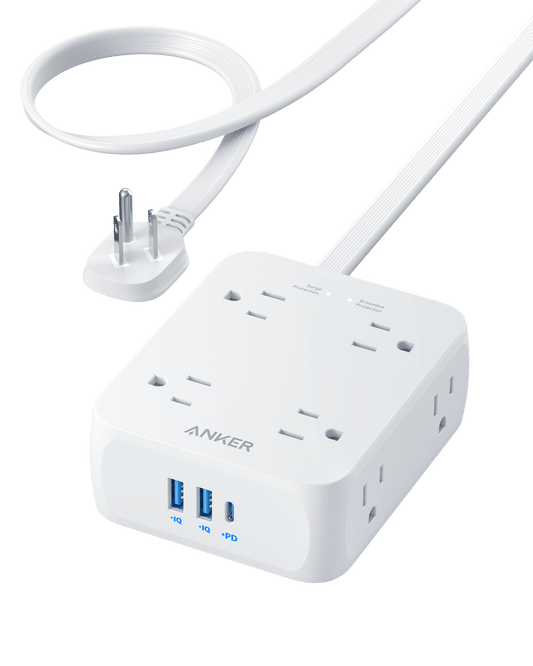 Anker <b>341</b> USB Power Strip - The Coin Has A Say