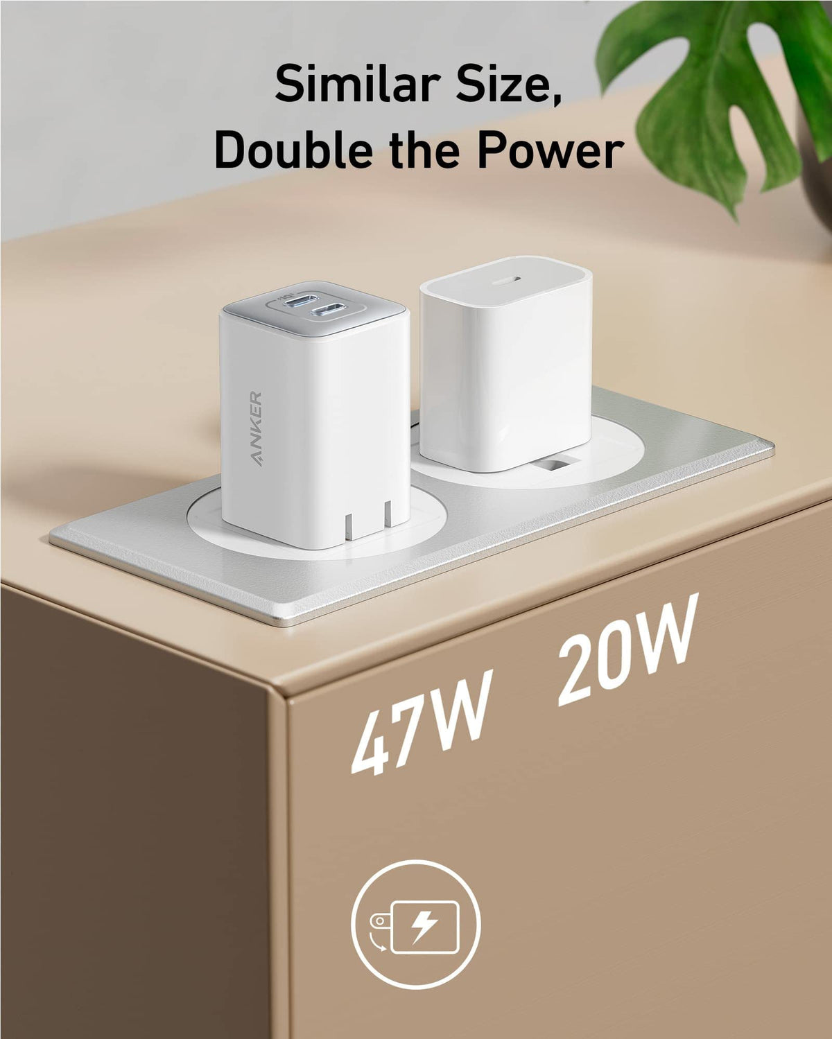 Anker <b>523</b> Charger (Nano 3, 47W) - The Coin Has A Say