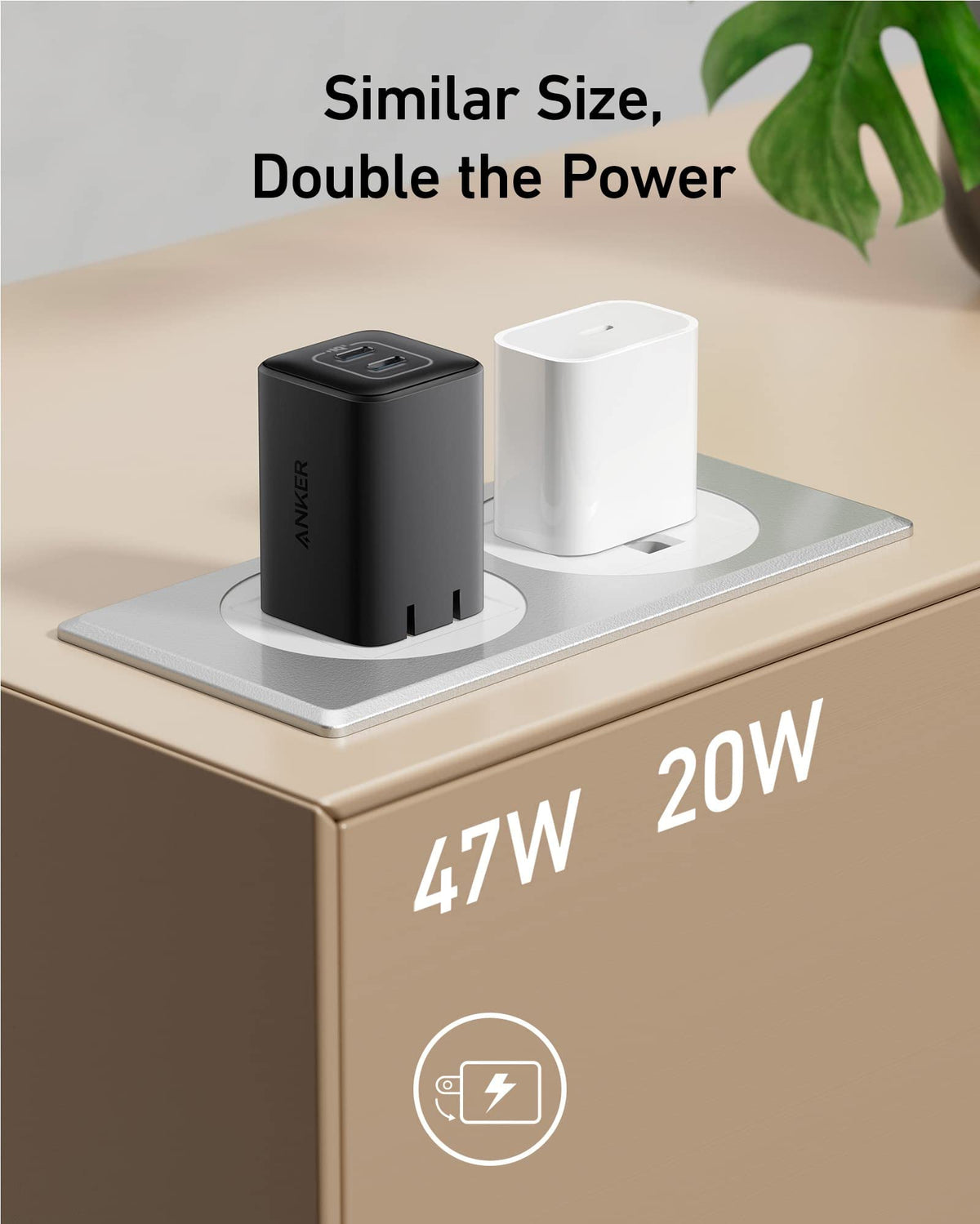 Anker <b>523</b> Charger (Nano 3, 47W) - The Coin Has A Say