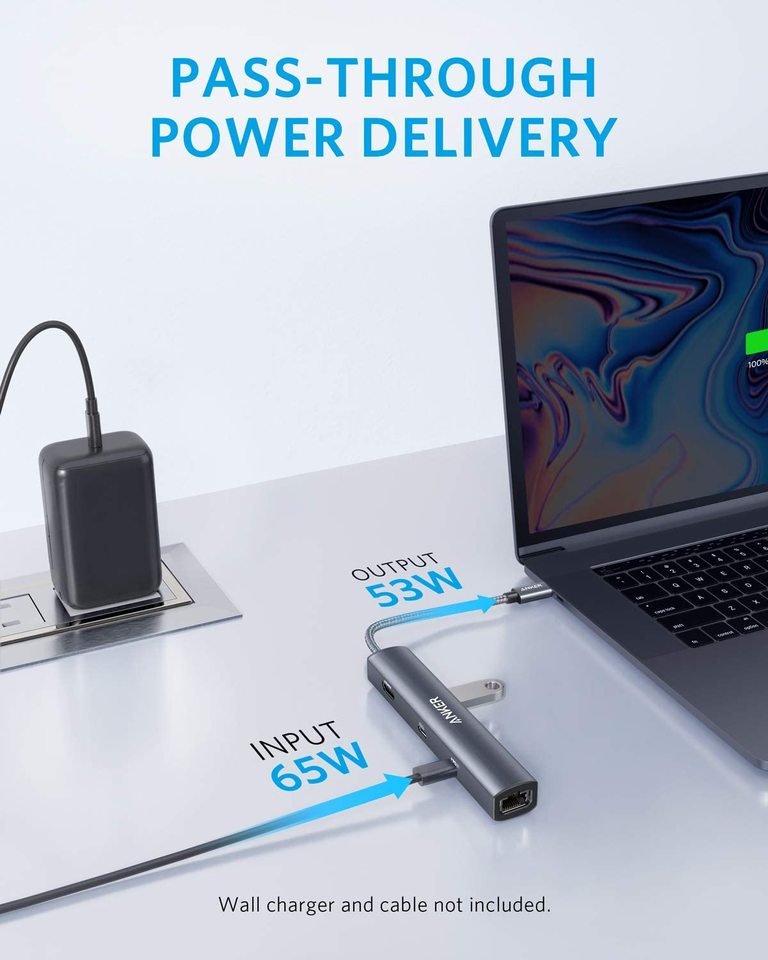 Anker <b>543</b> USB-C Hub (6-in-1, Slim) - The Coin Has A Say