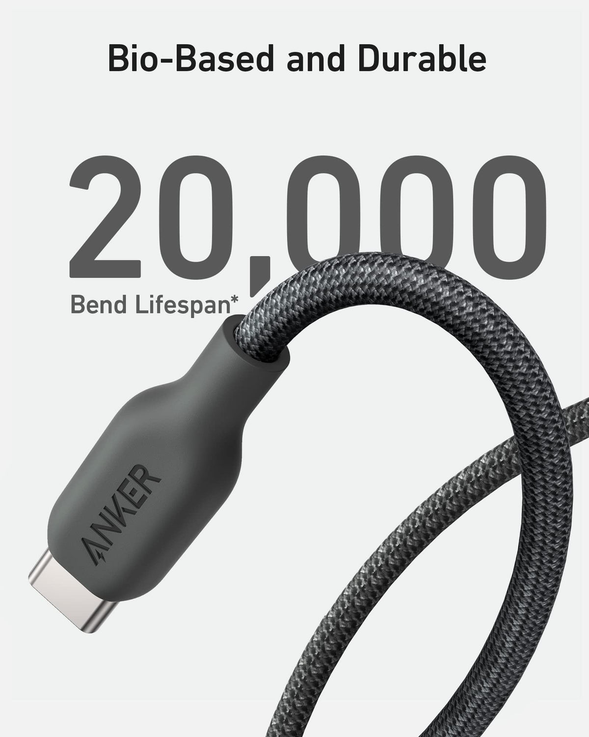 Anker <b>543</b> USB C to USB C Cable (240W, 10 ft) - The Coin Has A Say