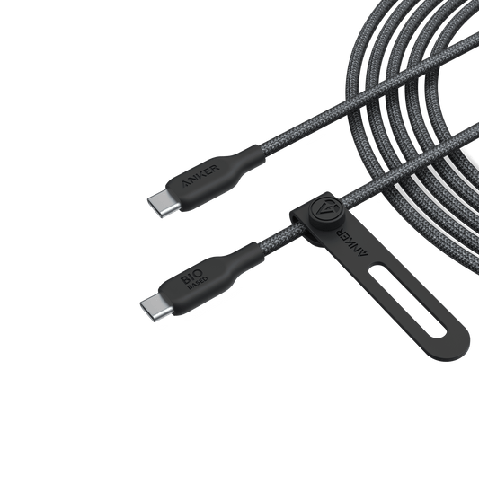 Anker <b>543</b> USB-C to USB-C Cable (Bio-Braided) - The Coin Has A Say