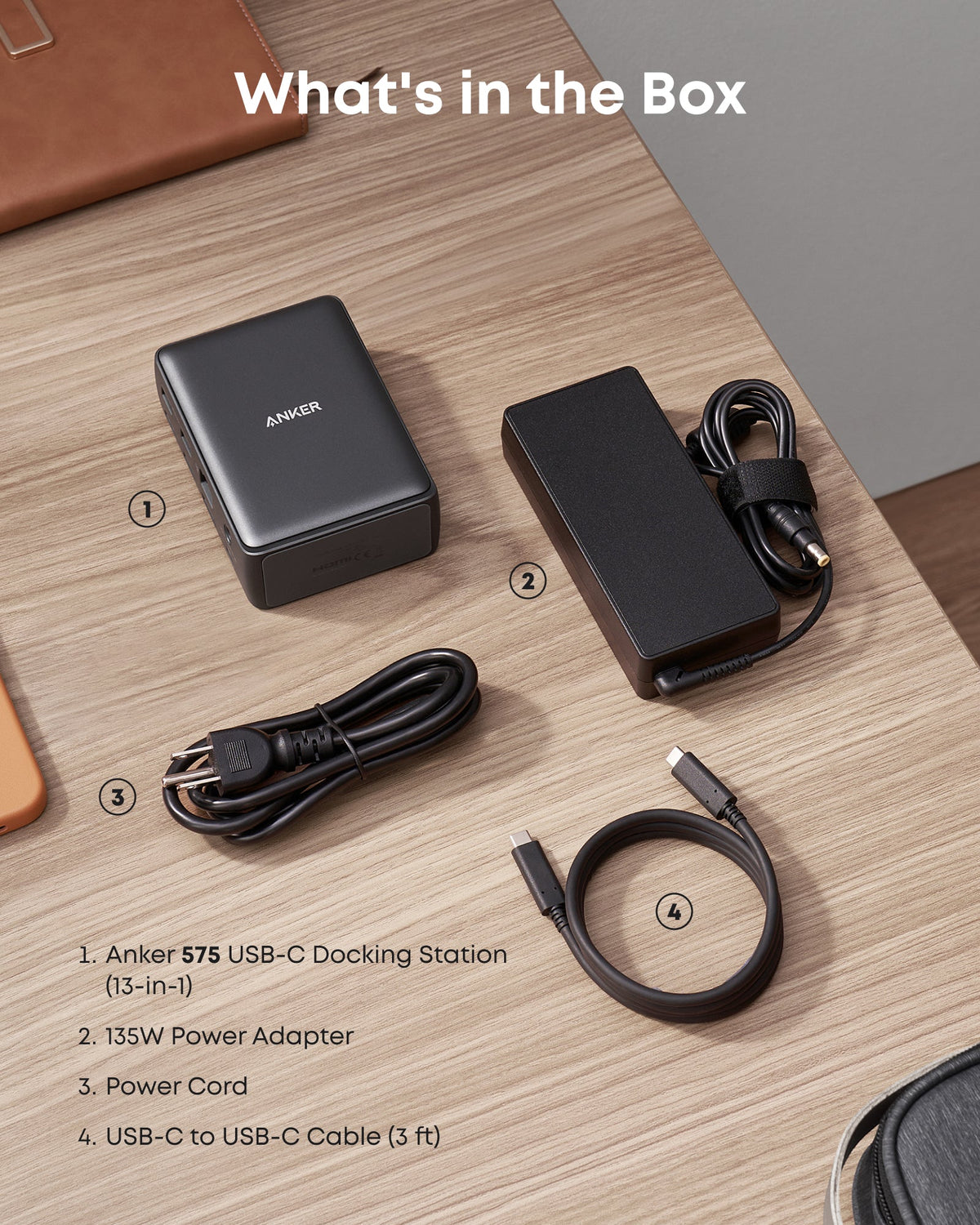 Anker <b>575</b> USB-C Docking Station (13-in-1) - The Coin Has A Say