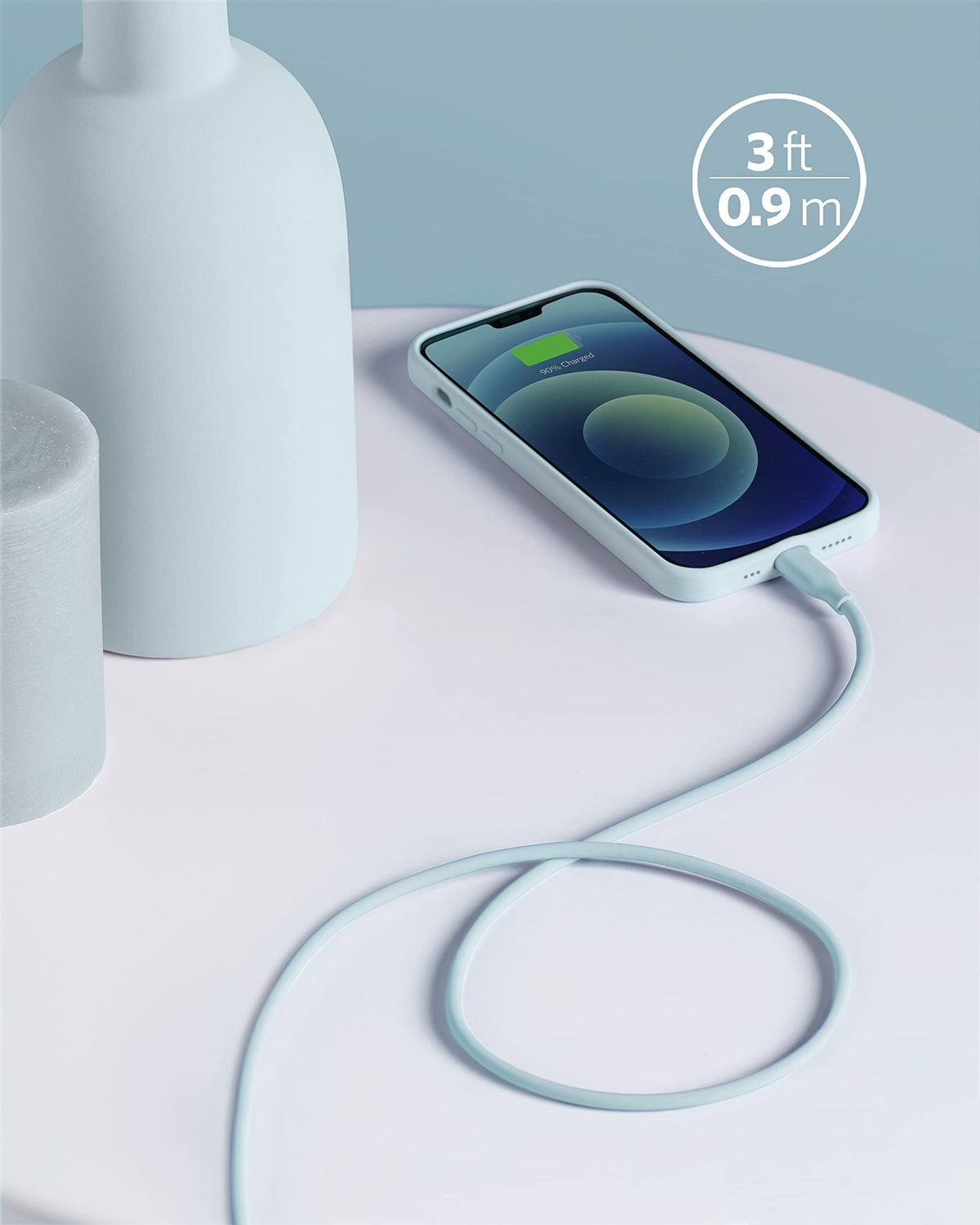 Anker <b>641</b> USB-C to Lightning Cable (Flow, Silicone) - The Coin Has A Say