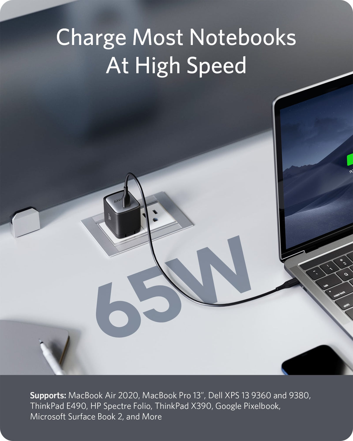 Anker <b>715</b> Charger (Nano II 65W) - The Coin Has A Say