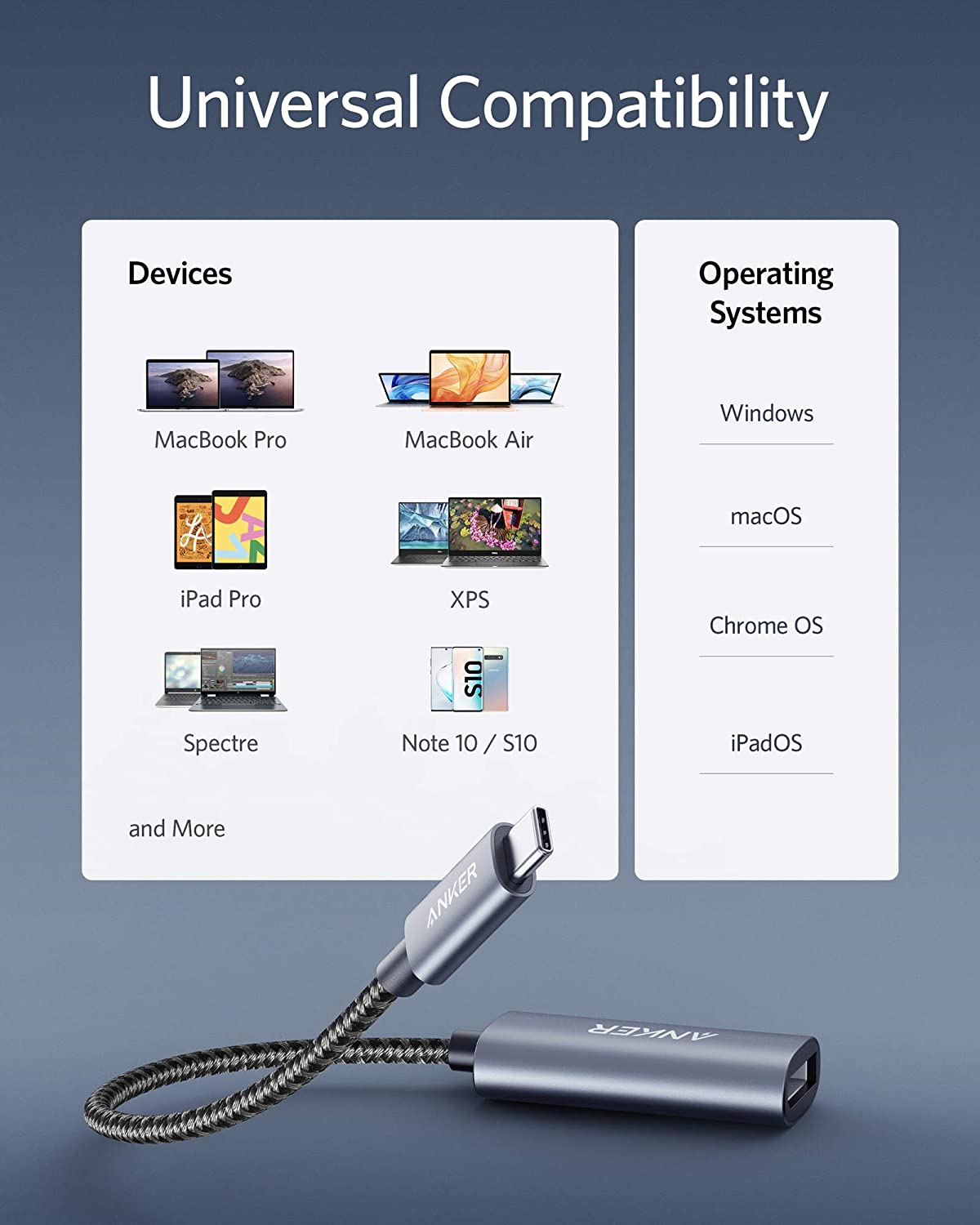 Anker <b>PowerExpand</b> USB-C to DisplayPort Adapter - The Coin Has A Say