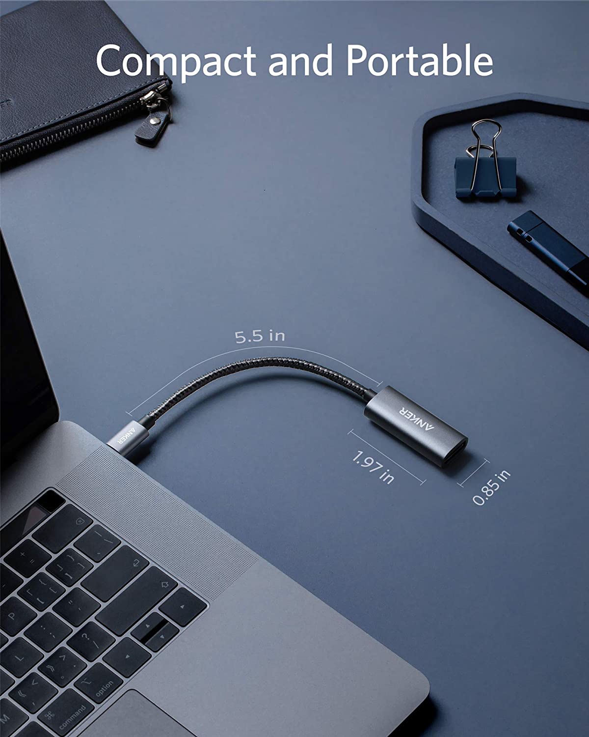 Anker <b>PowerExpand</b> USB-C to DisplayPort Adapter - The Coin Has A Say