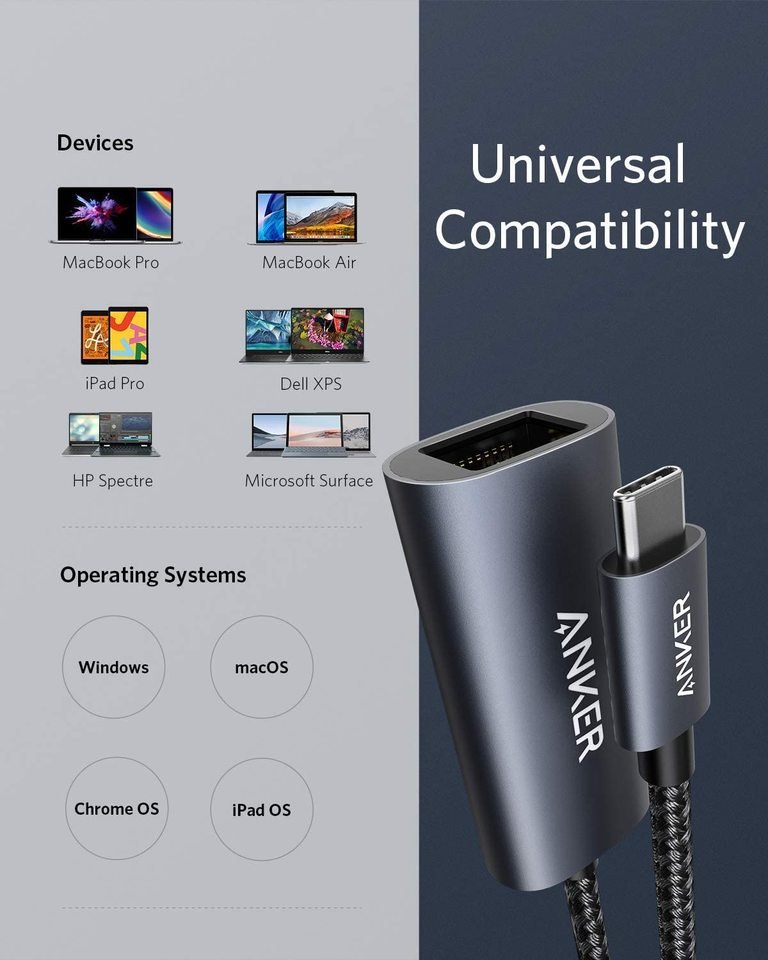 Anker <b>PowerExpand</b> USB-C to Gigabit Ethernet Adapter - The Coin Has A Say