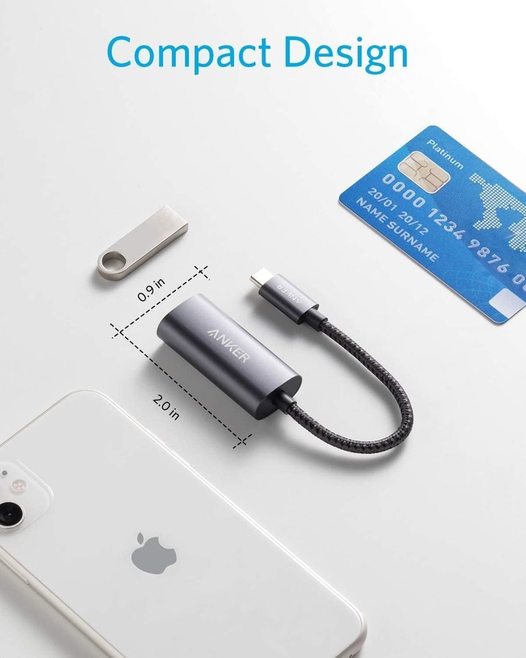Anker <b>PowerExpand</b> USB-C to Gigabit Ethernet Adapter - The Coin Has A Say