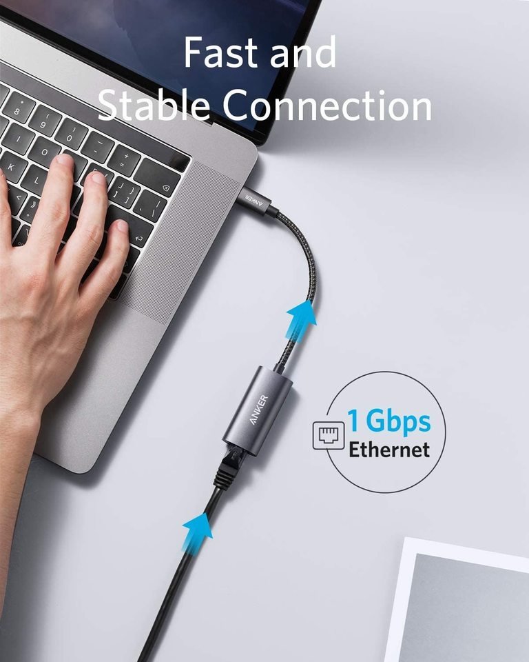 Anker <b>PowerExpand</b> USB-C to Gigabit Ethernet Adapter - The Coin Has A Say