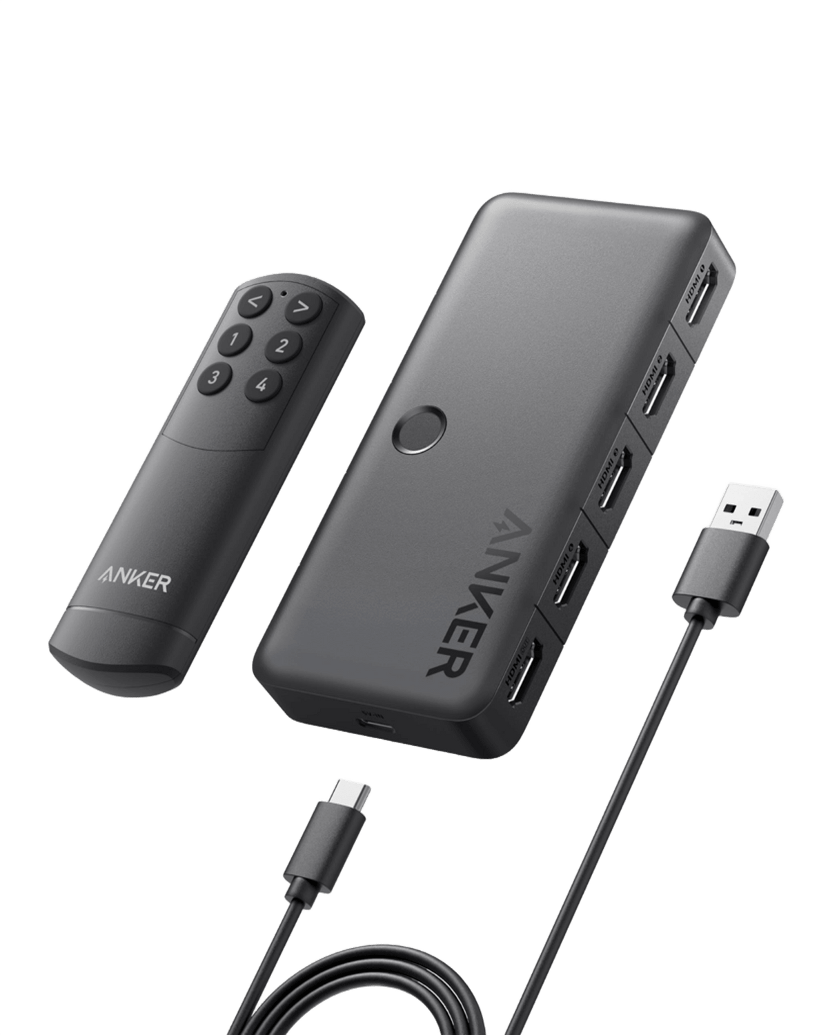 Anker HDMI Switch (4 in 1 Out, 4K HDMI) - The Coin Has A Say