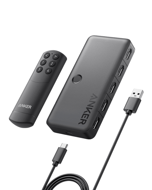 Anker HDMI Switch (4 in 1 Out, 4K HDMI) - The Coin Has A Say