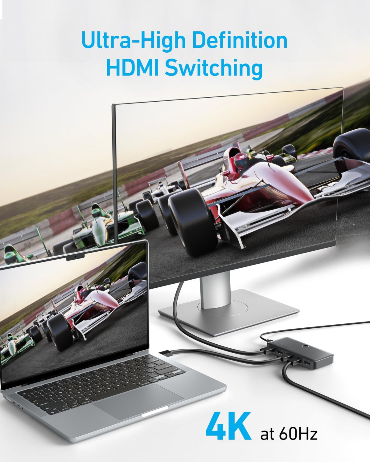 Anker HDMI Switch (4 in 1 Out, 4K HDMI) - The Coin Has A Say
